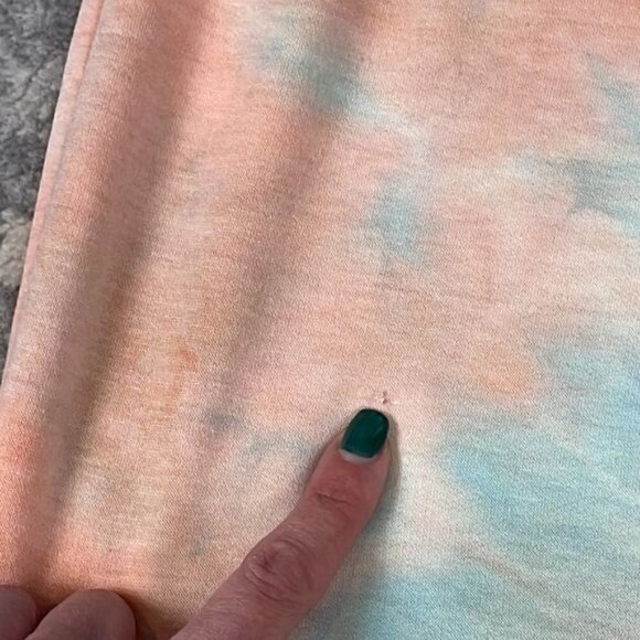 NWT BP Tie Dye Joggers Sweatpants In Blue Pink Tie Dye Sz S - Picture 9 of 12